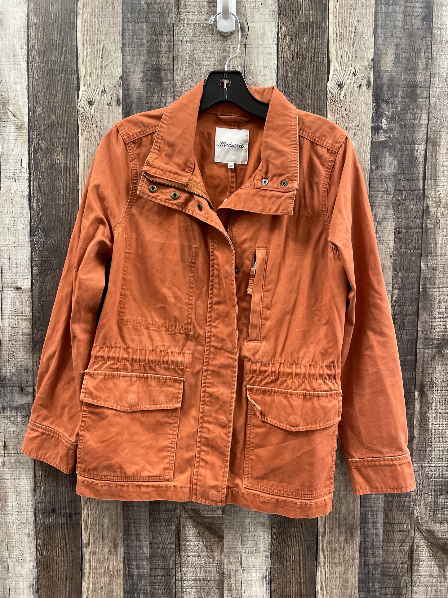 Jacket Other By Madewell In Orange, Size: S