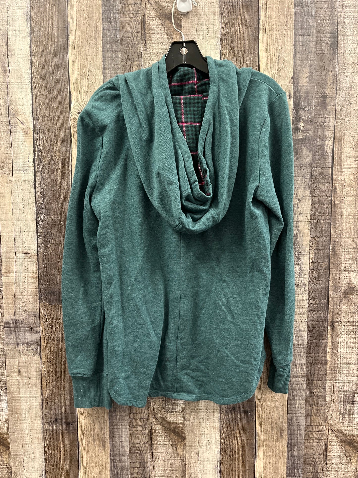 Sweatshirt Hoodie By Maurices In Green, Size: M