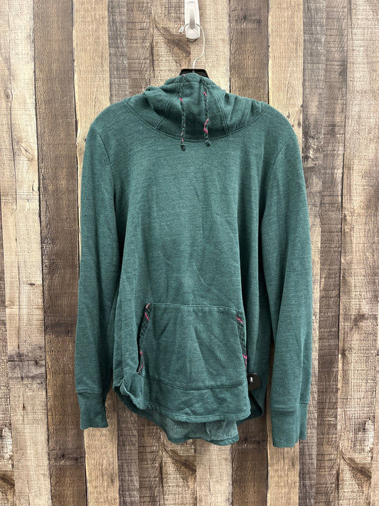 Sweatshirt Hoodie By Maurices In Green, Size: M