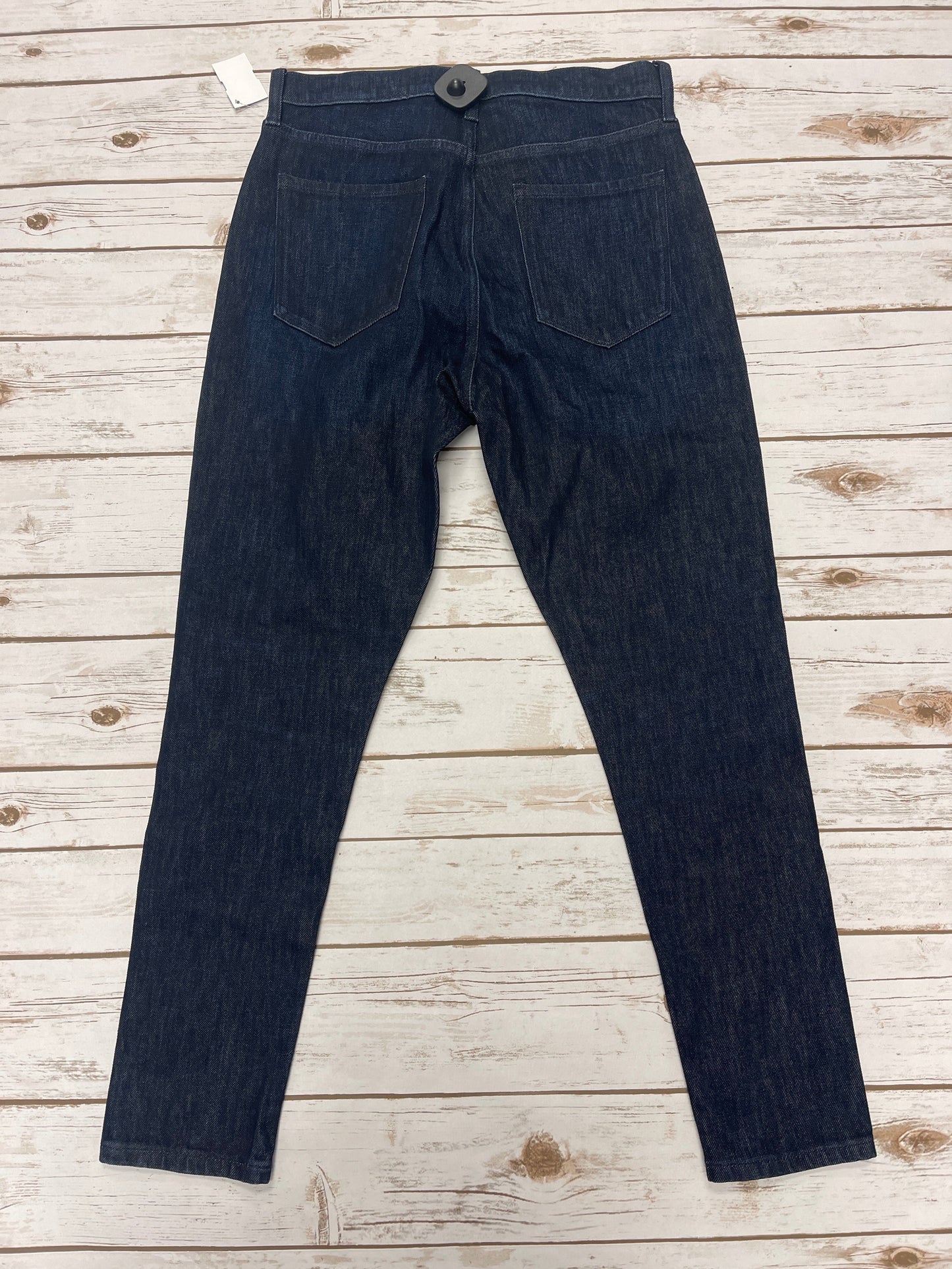 Jeans Straight By Banana Republic In Blue Denim, Size: 10