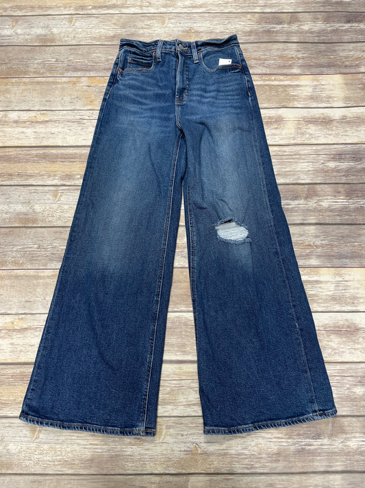 Jeans Wide Leg By Old Navy In Blue Denim, Size: 0