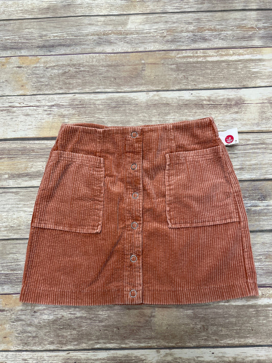 Skirt Mini & Short By Cmf In Orange, Size: M