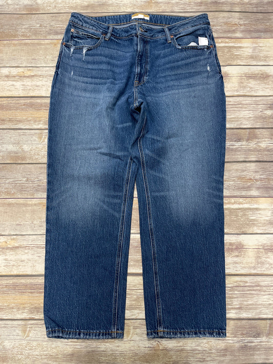 Jeans Straight By Cmf In Blue Denim, Size: 18w