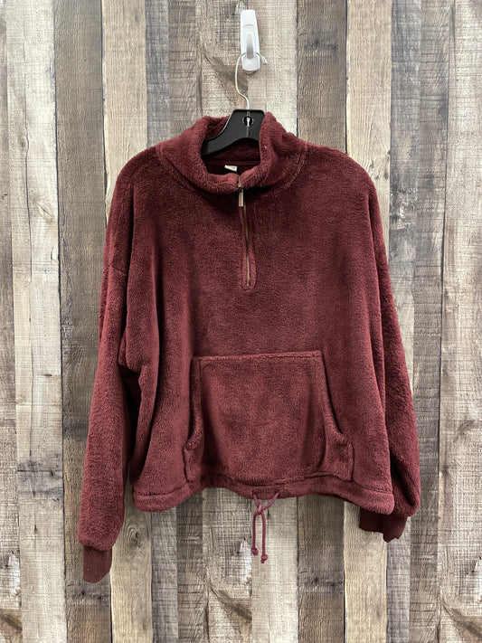 Jacket Fleece By Old Navy In Red, Size: L