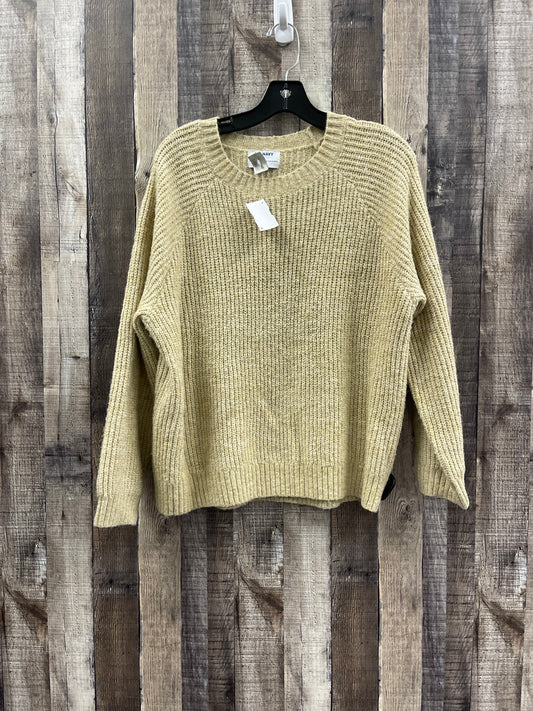 Sweater By Old Navy In Tan, Size: M