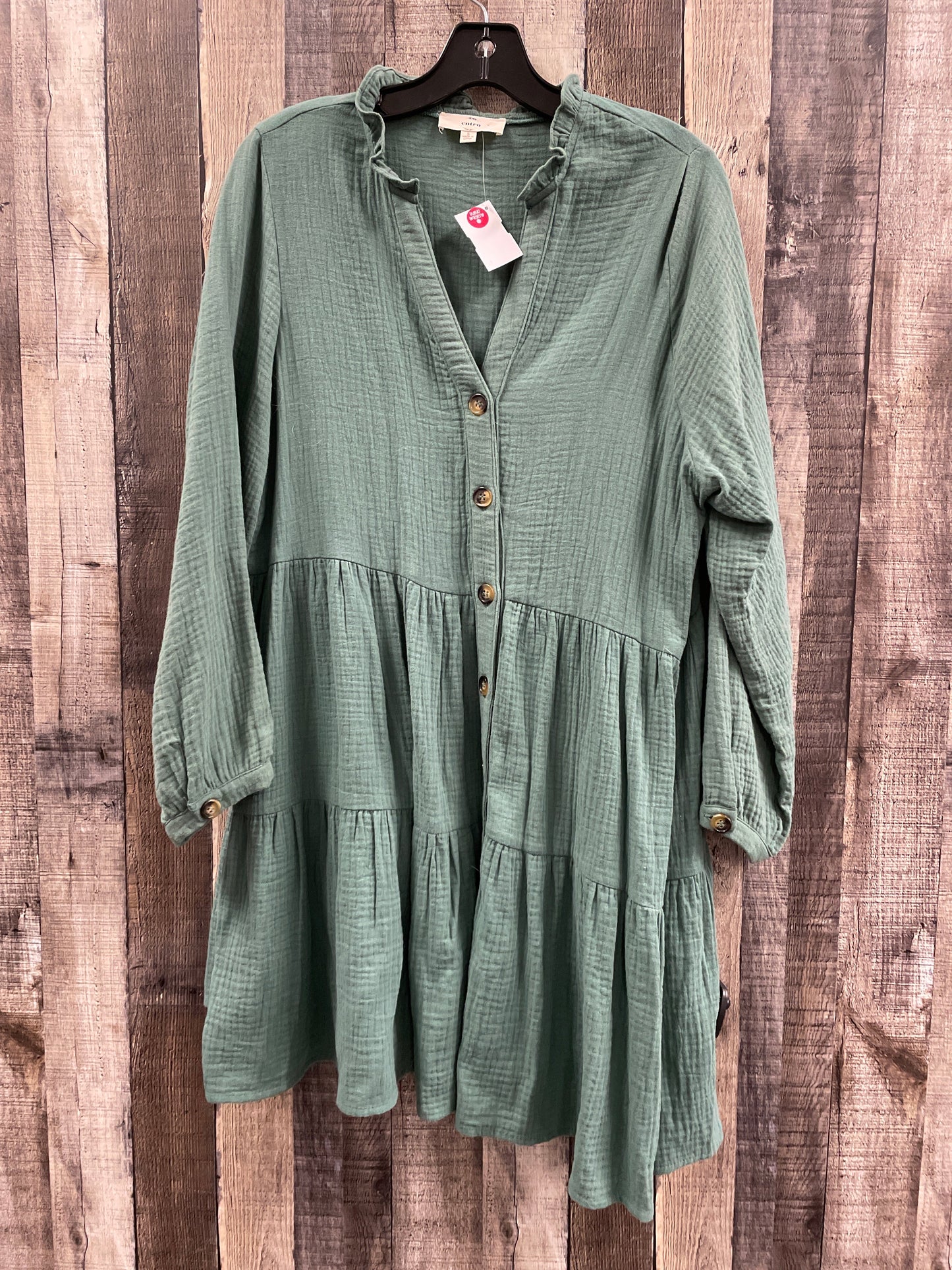 Dress Casual Short By Entro In Green, Size: S