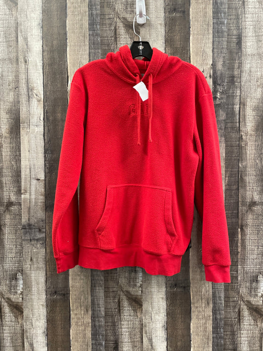 Sweatshirt Hoodie By Gap In Red, Size: Xs