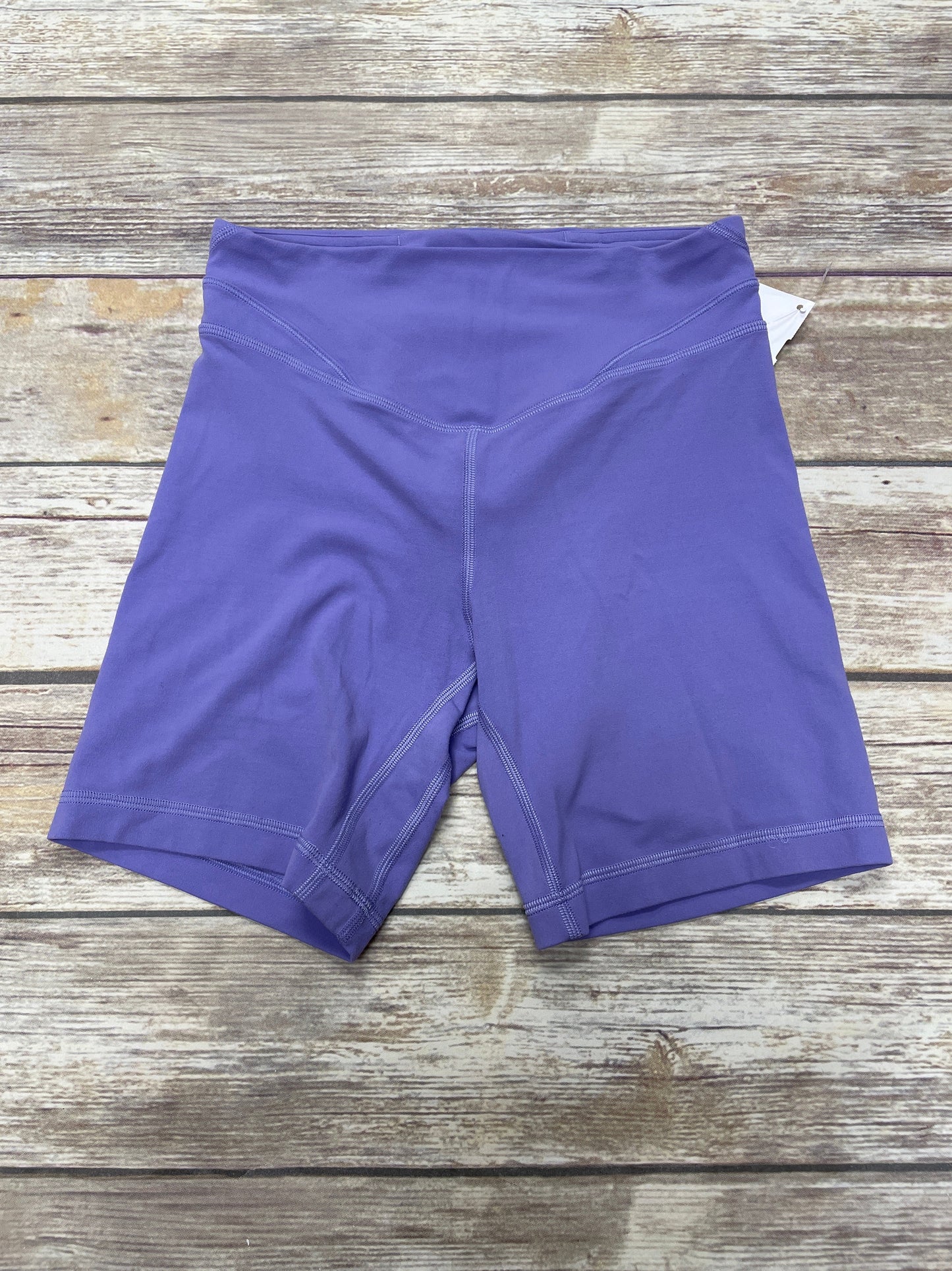 Athletic Shorts By Lululemon In Purple, Size: 4