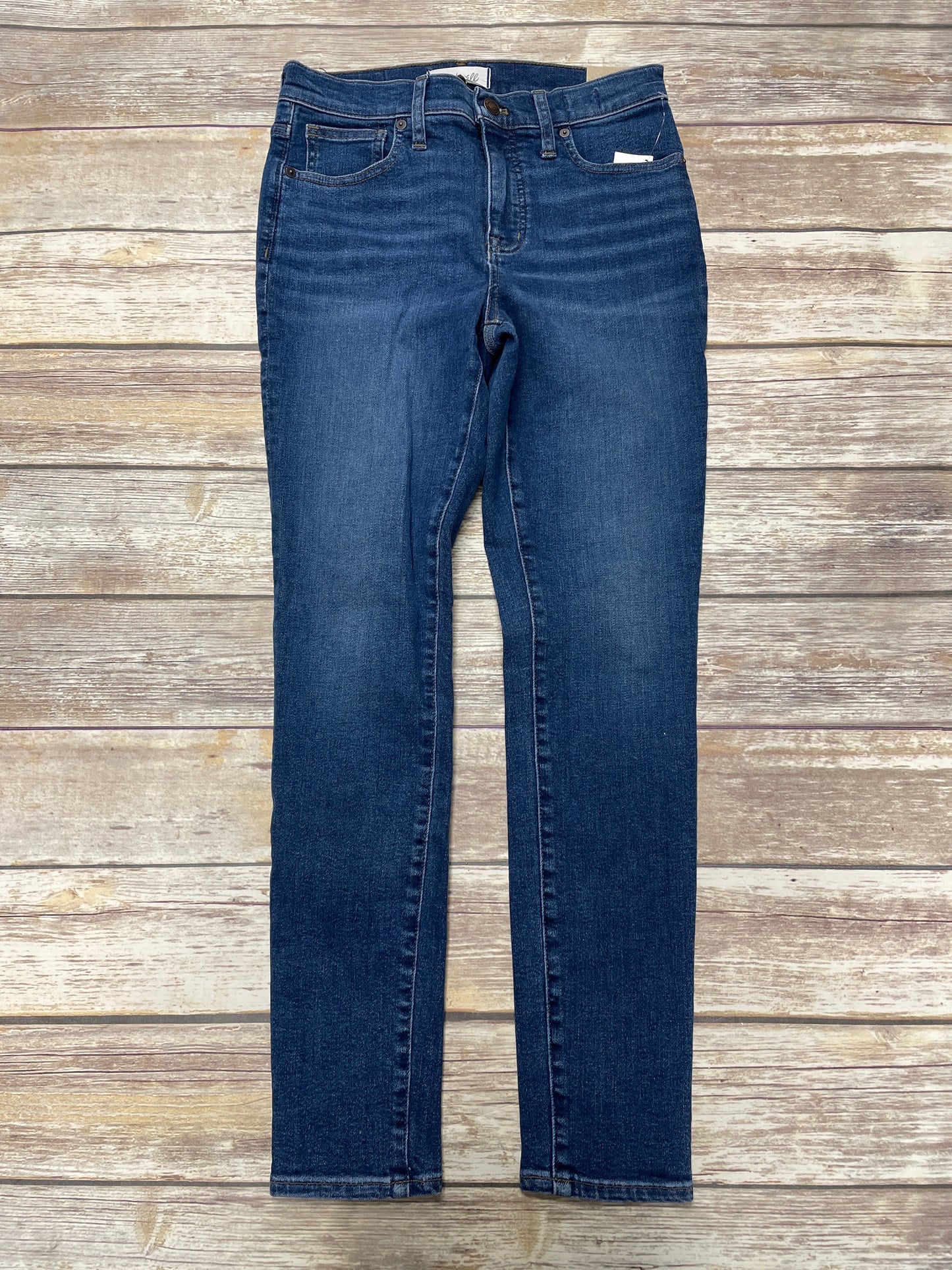 Jeans Skinny By Madewell In Blue Denim, Size: 6