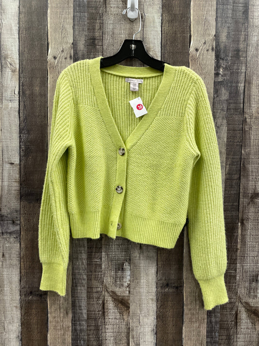 Sweater Cardigan By Cme In Yellow, Size: M