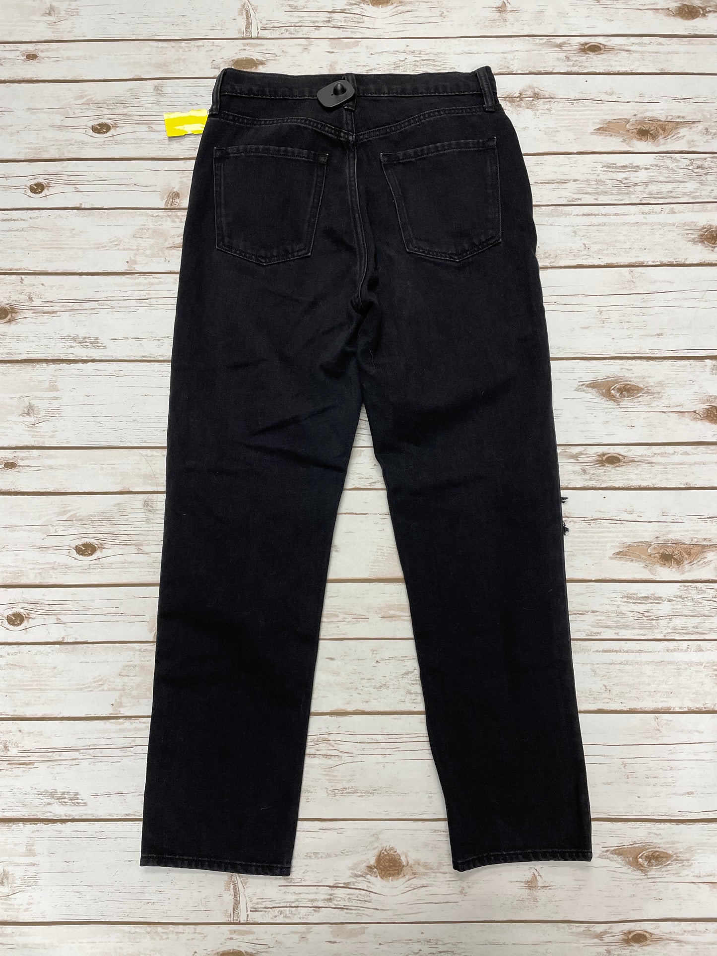 Jeans Skinny By Old Navy In Black Denim, Size: 4