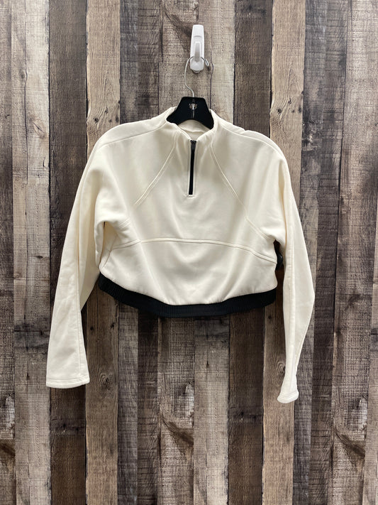 Sweatshirt Collar By Cmf In Ivory, Size: M