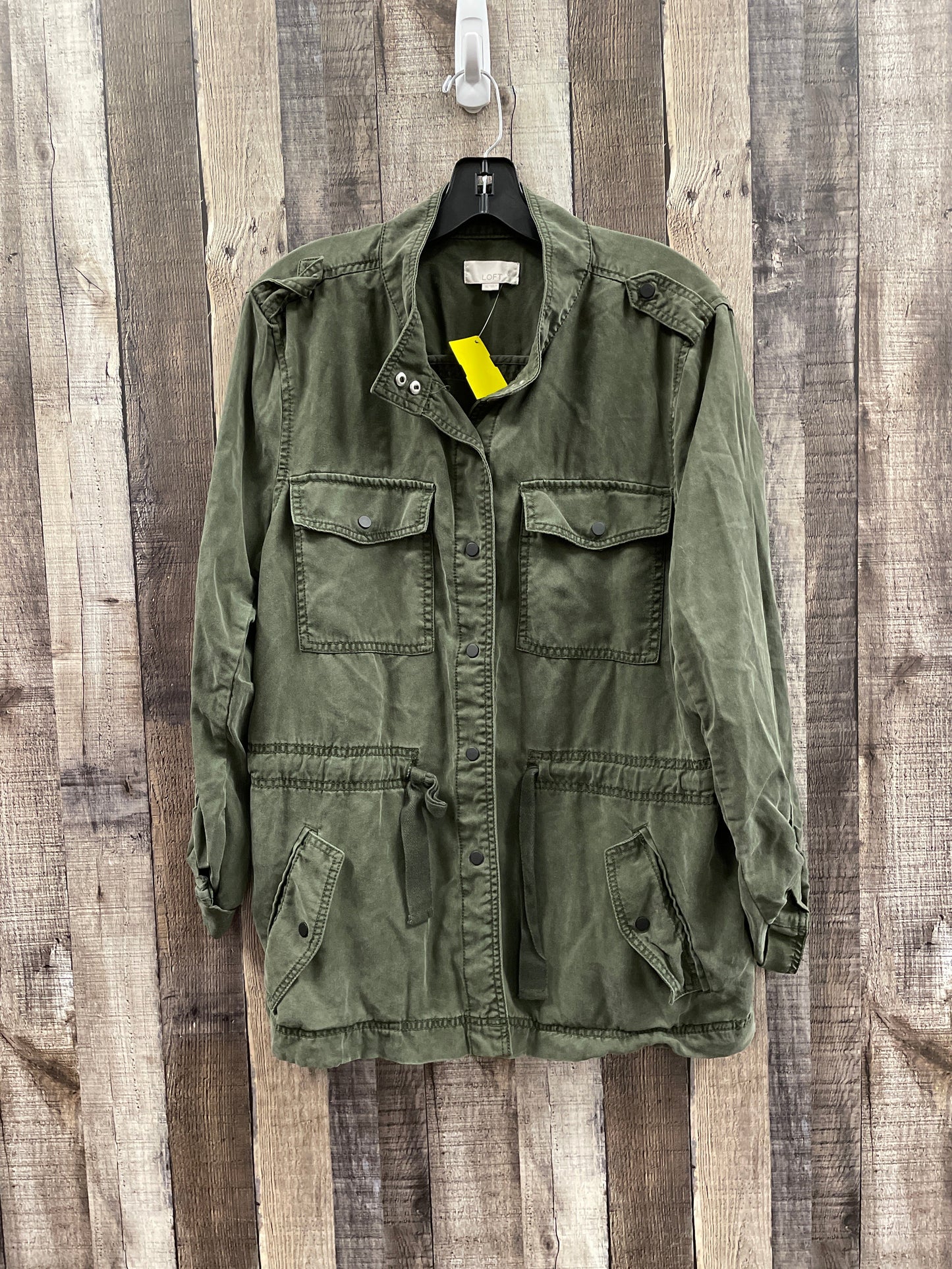 Jacket Utility By Loft In Green, Size: Xl