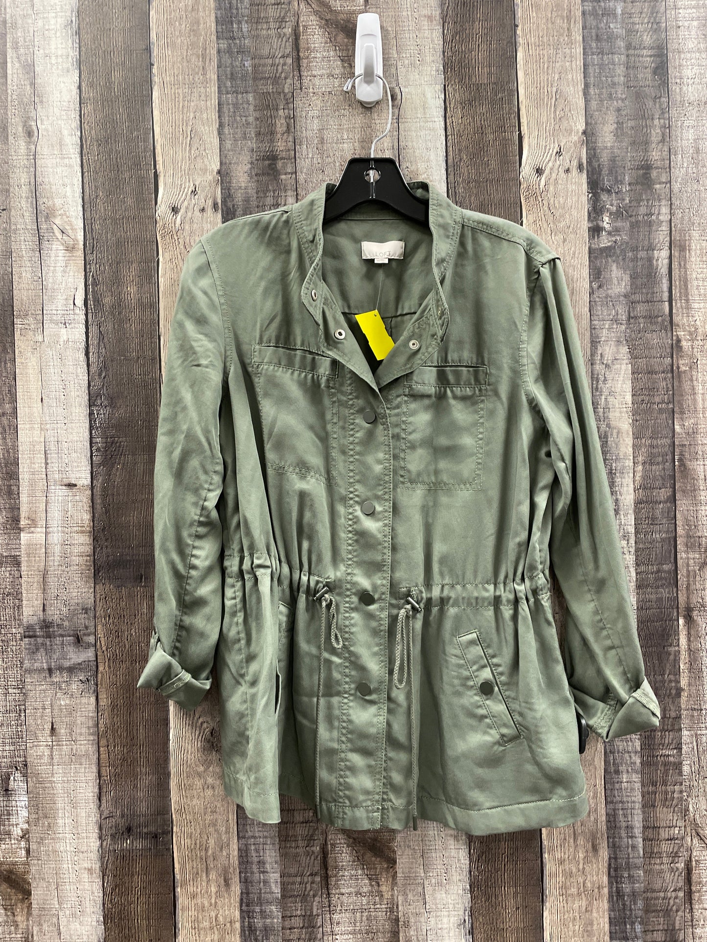 Jacket Utility By Loft In Green, Size: Xs