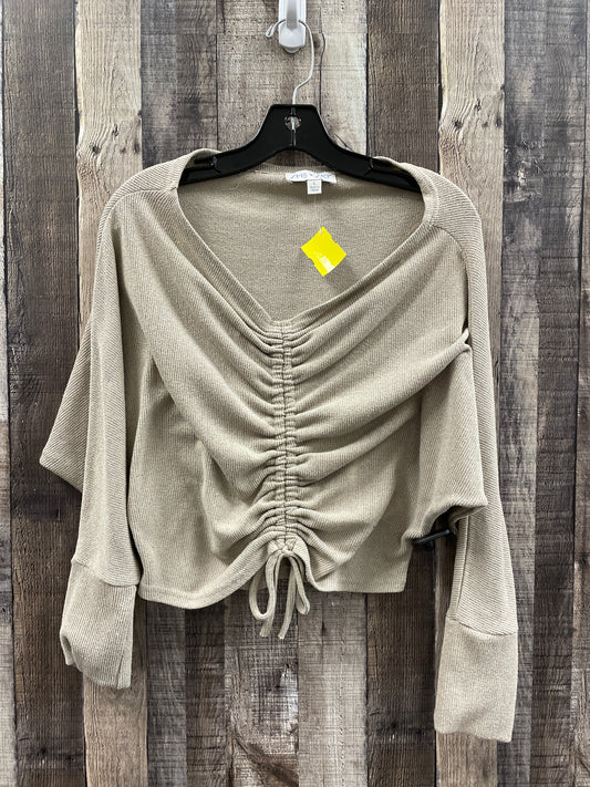 Sweater By She + Sky In Tan, Size: L