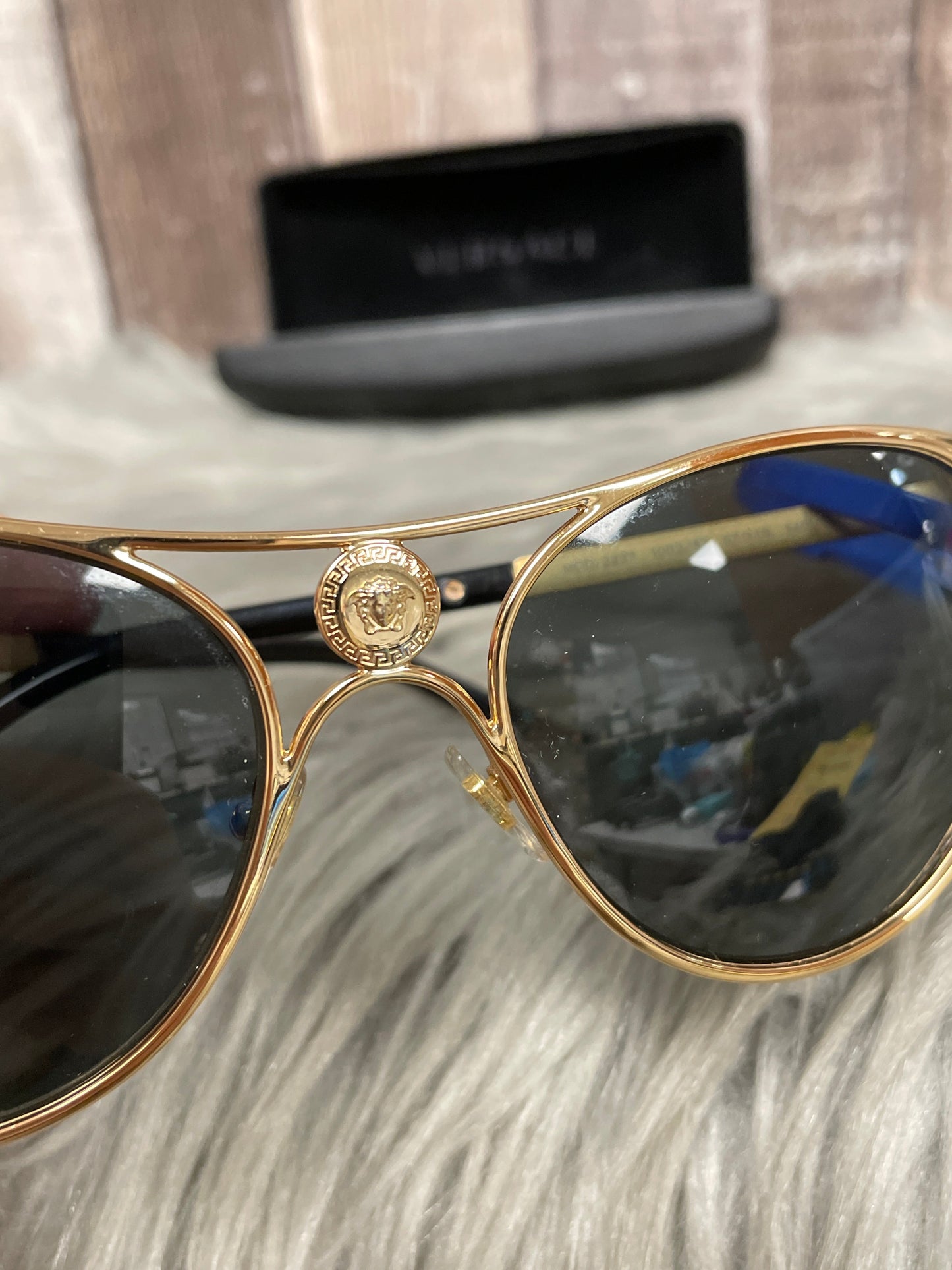 Sunglasses Luxury Designer By Versace