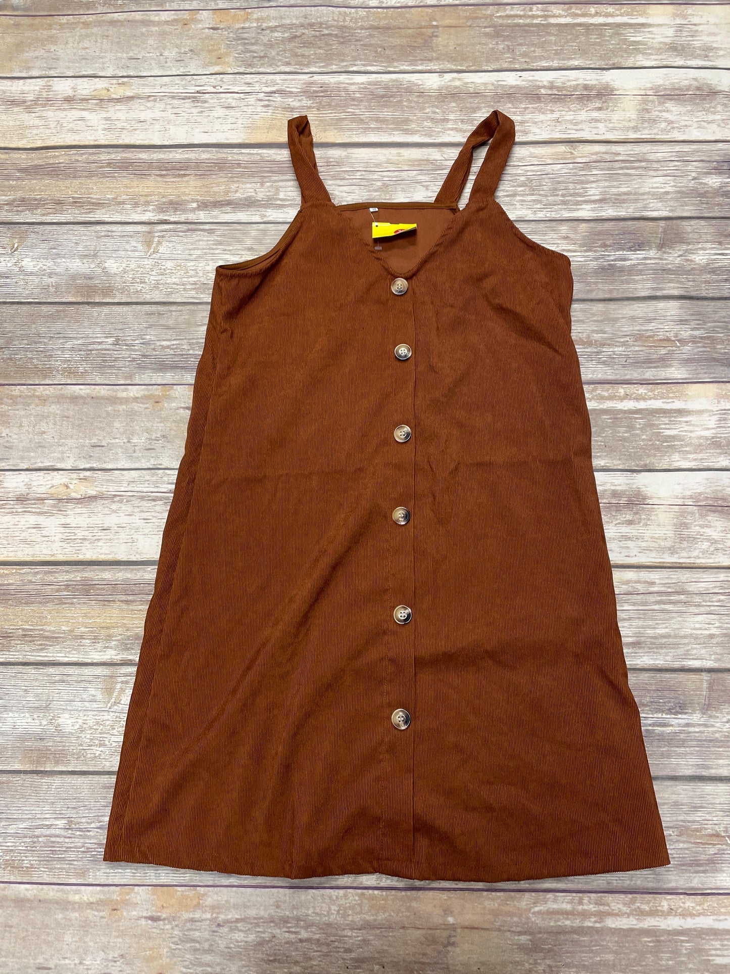 Dress Casual Short By Cmf In Brown, Size: M