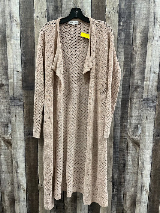 Cardigan By Knox Rose In Tan, Size: M