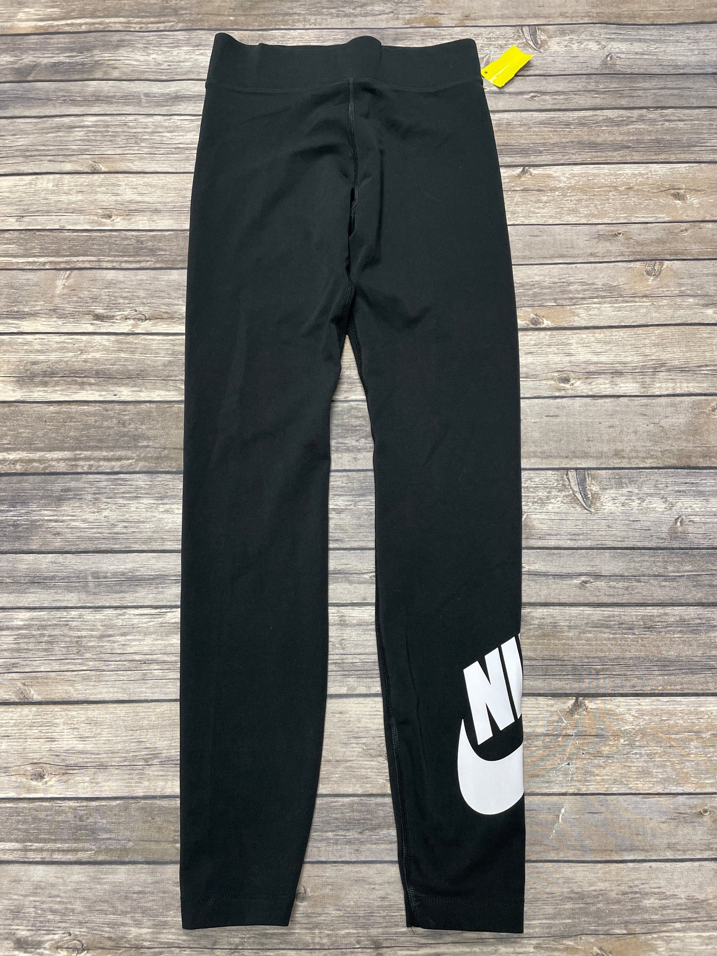 Athletic Leggings By Nike In Black, Size: S