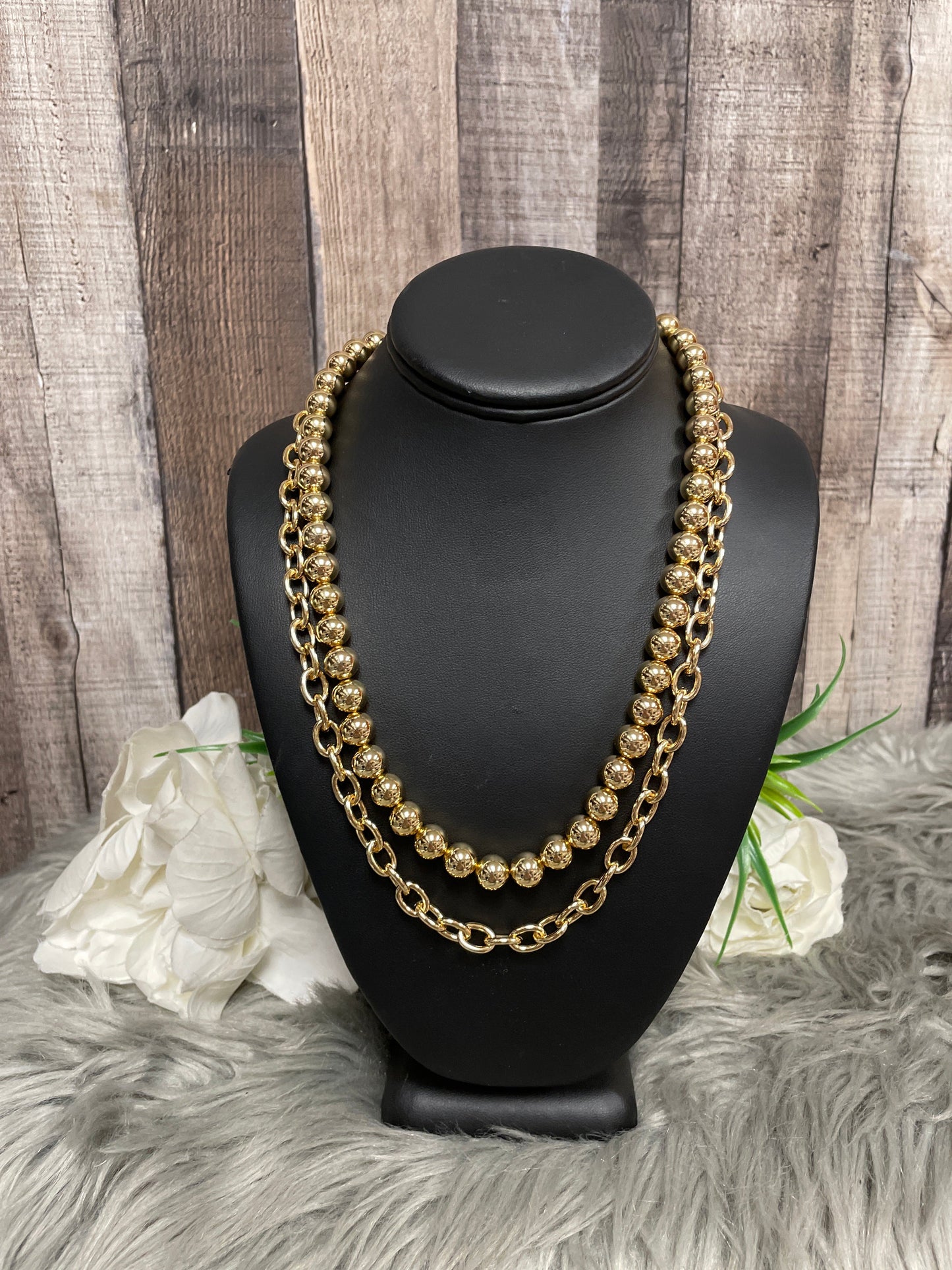 Necklace Layered By Cme