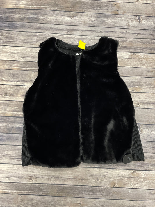 Vest Faux Fur & Sherpa By Maurices In Black, Size: L