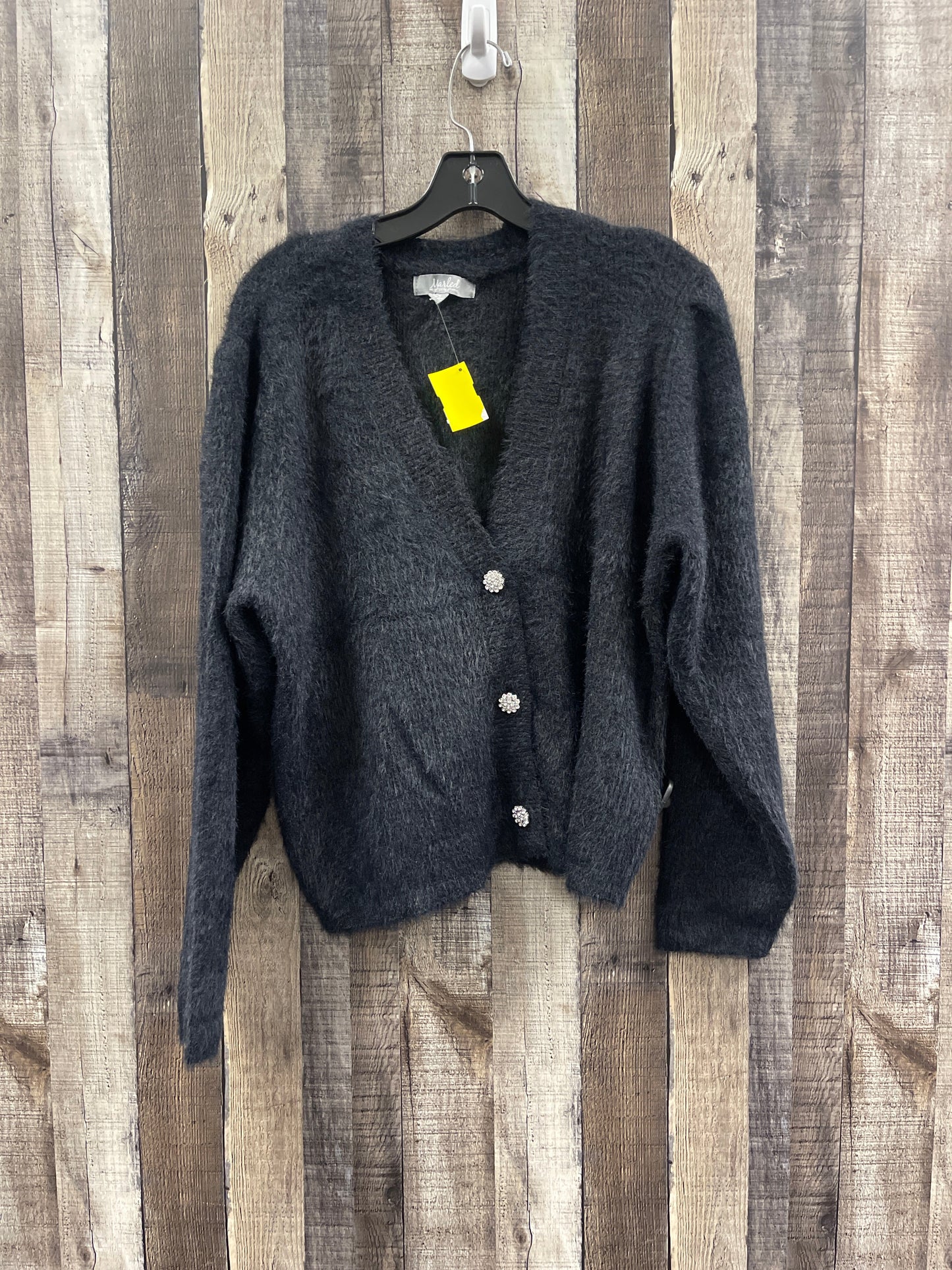 Sweater Cardigan By Marled In Black, Size: Xl