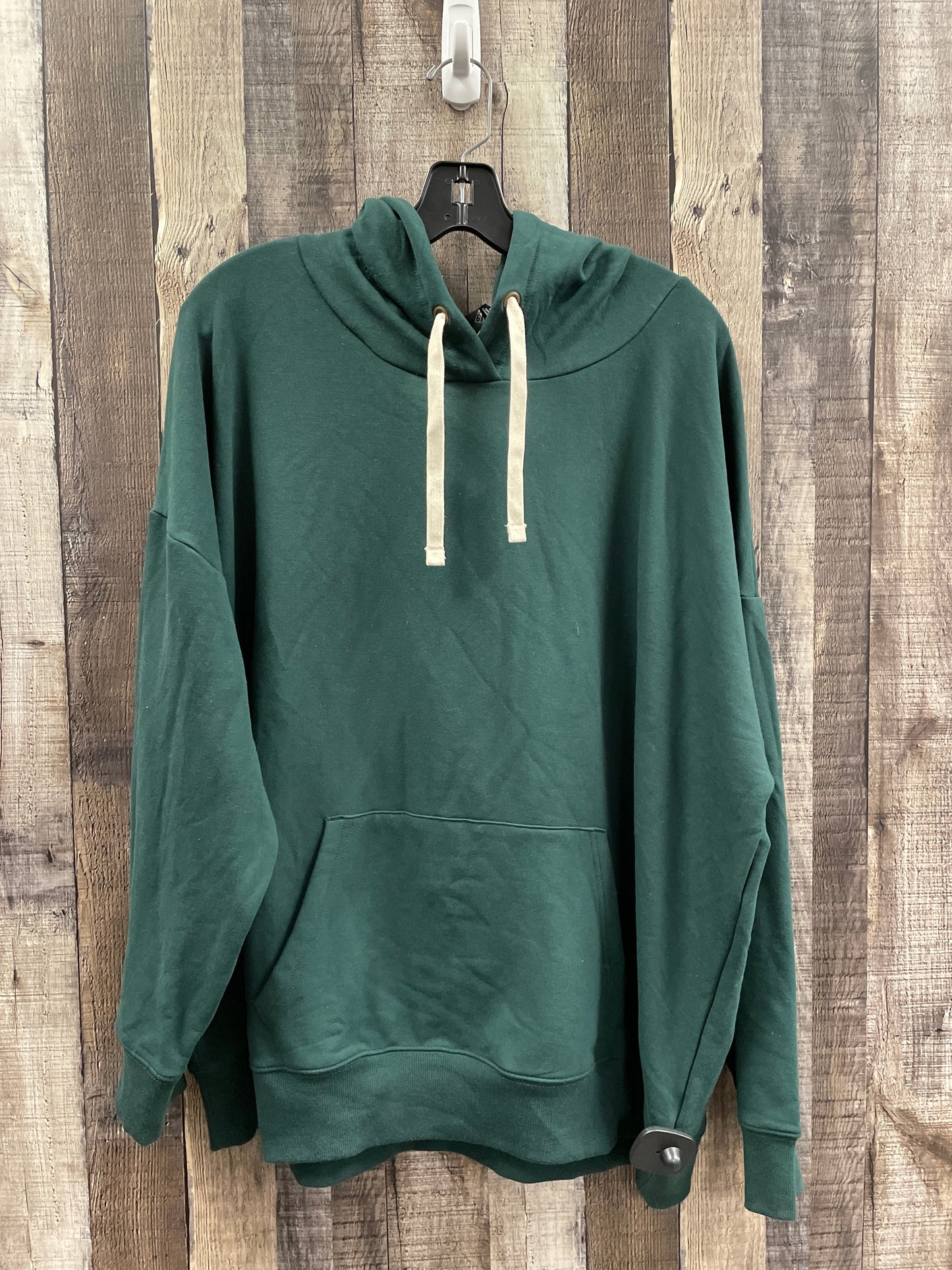 Sweatshirt Hoodie By Buffalo David Bitton In Green, Size: Xxl