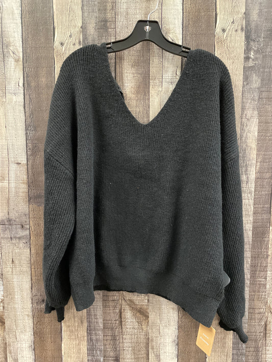 Sweater By Shein In Black, Size: 3x