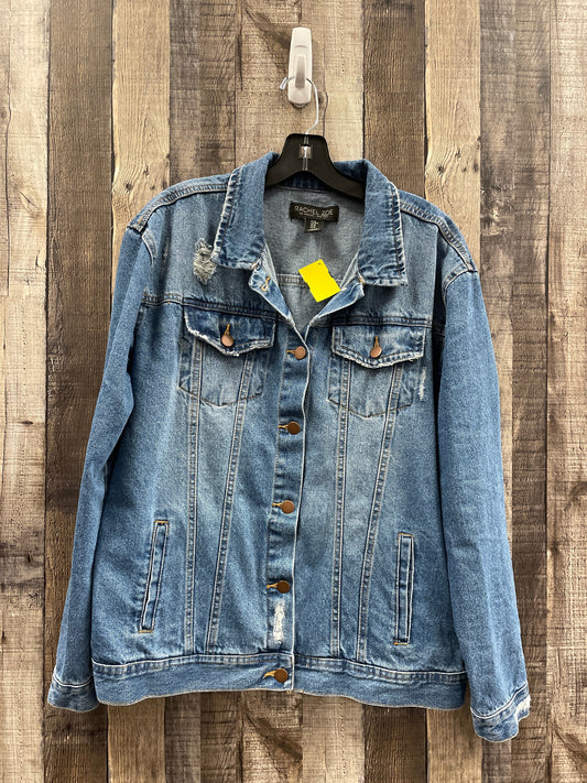 Jacket Denim By Rachel Zoe In Blue Denim, Size: M