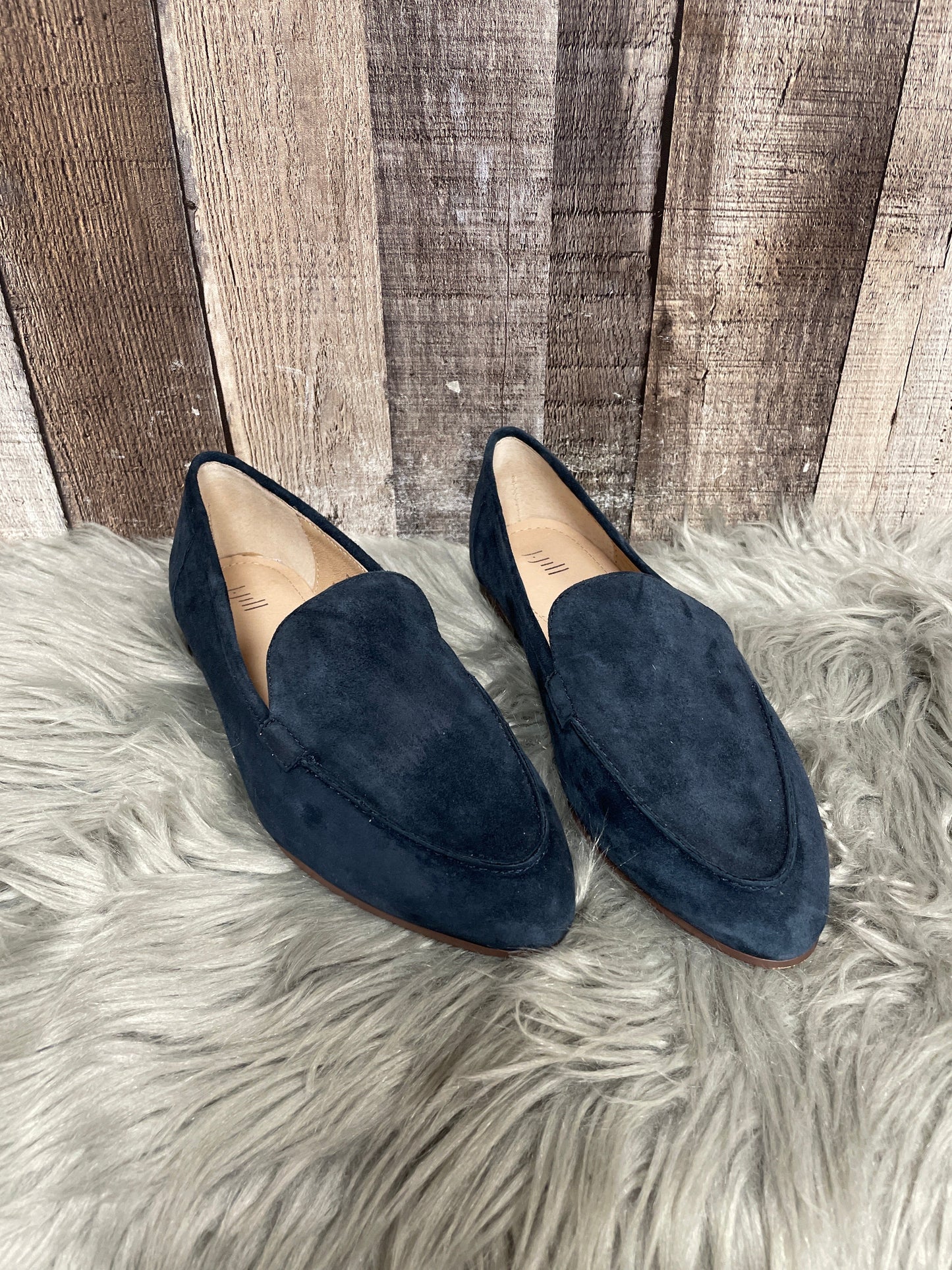 Shoes Flats By J. Jill In Navy, Size: 7