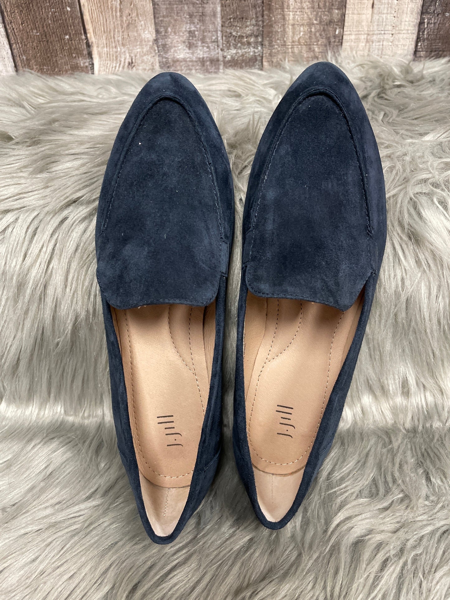 Shoes Flats By J. Jill In Navy, Size: 7