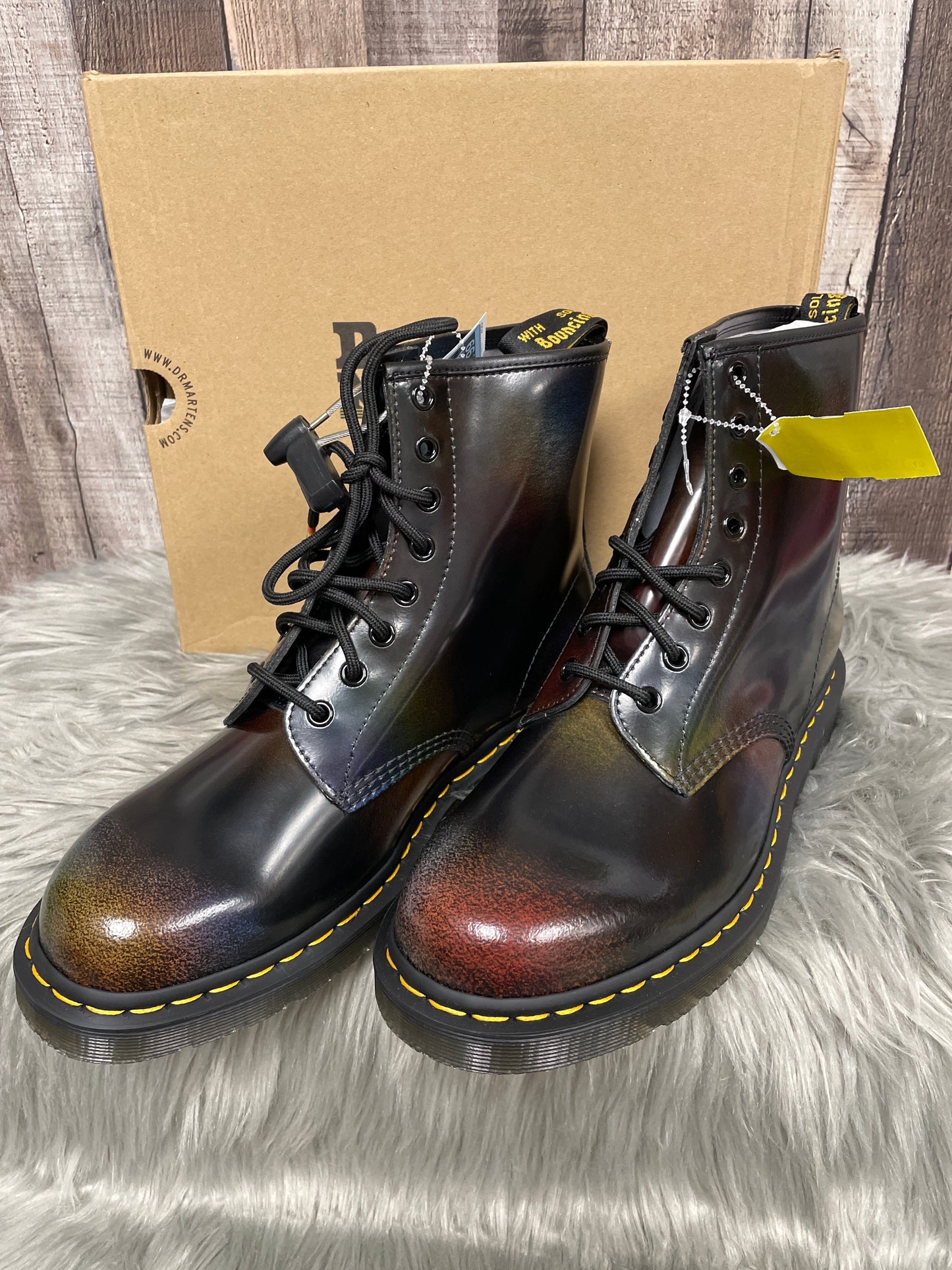 Boots Combat By Dr Martens In Black, Size: 11