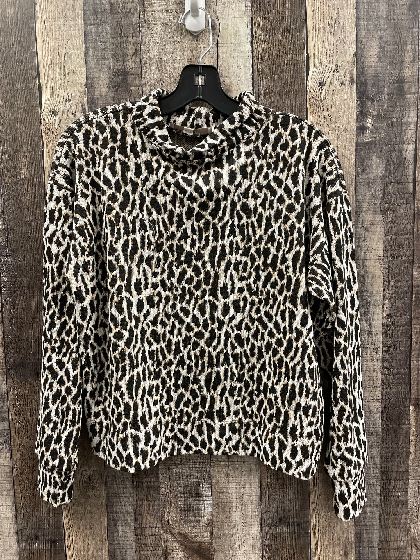 Sweater By Loft In Animal Print, Size: M