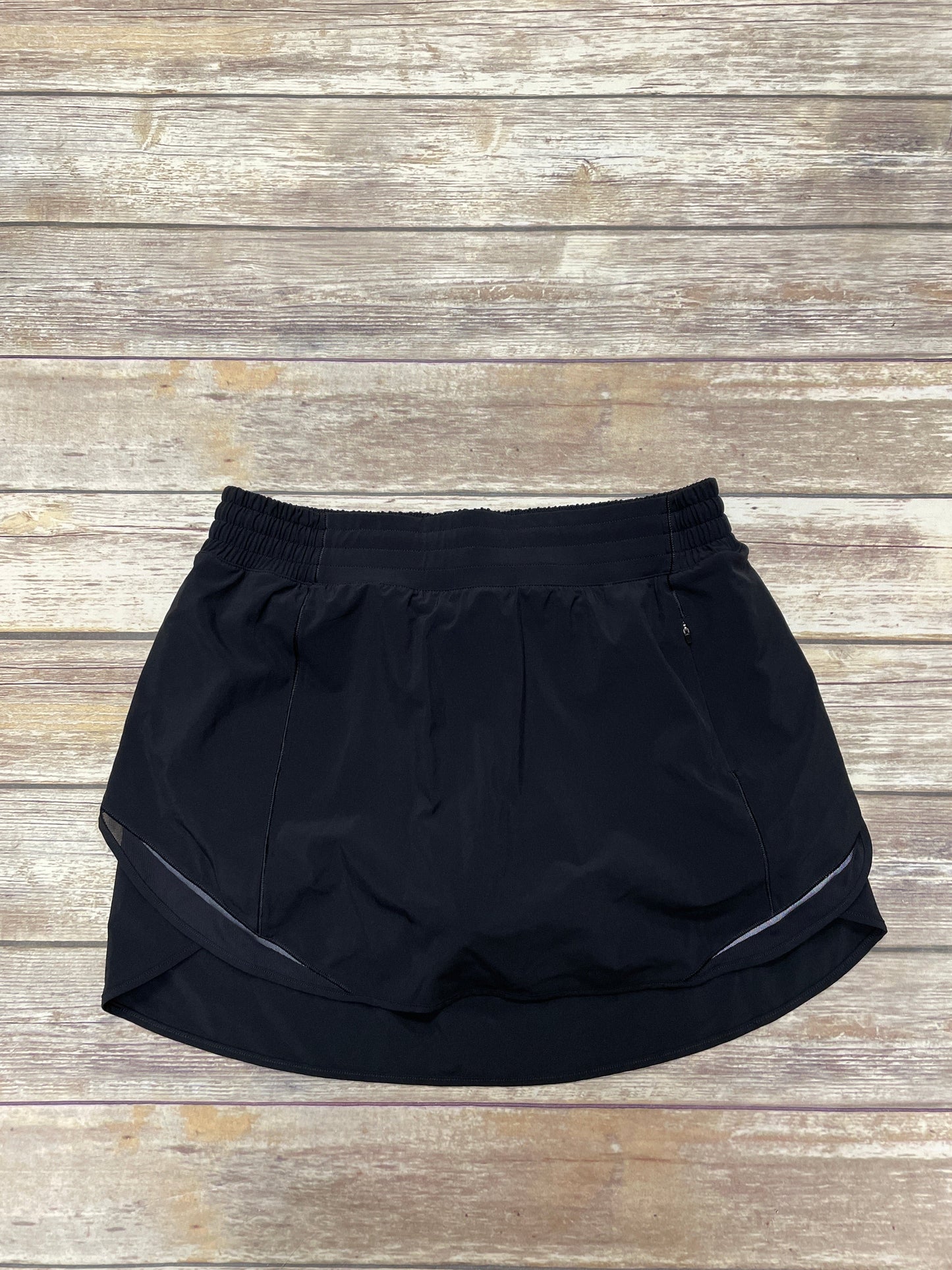 Athletic Skort By Lululemon In Black, Size: 12