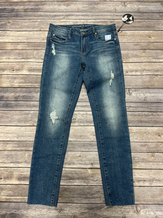 Jeans Skinny By Articles Of Society In Blue Denim, Size: 6