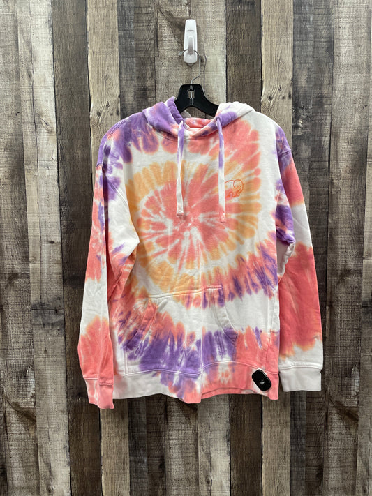 Sweatshirt Hoodie By Ivory Ella In Tie Dye Print, Size: S