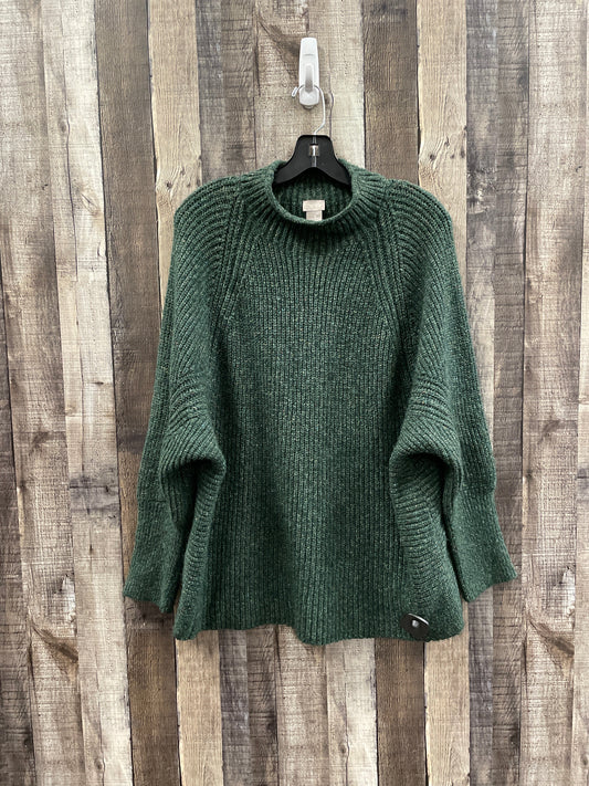 Sweater By Chicos In Green, Size: Xl