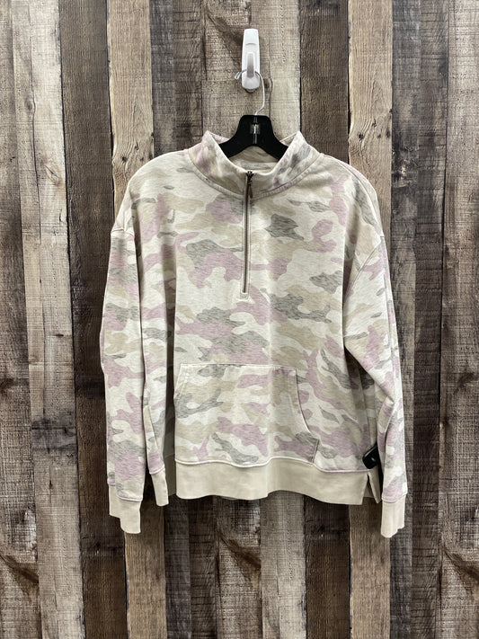 Sweatshirt Collar By Old Navy In Camouflage Print, Size: L