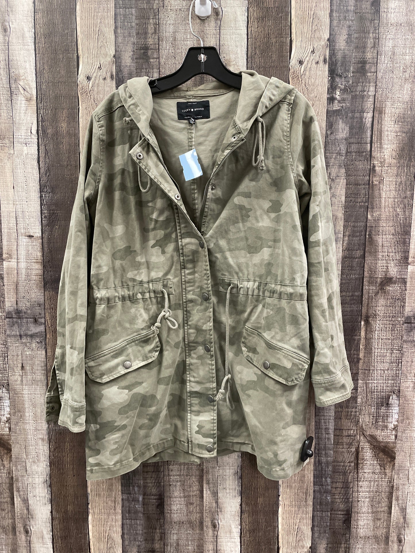 Coat Other By Lucky Brand In Camouflage Print, Size: Xs