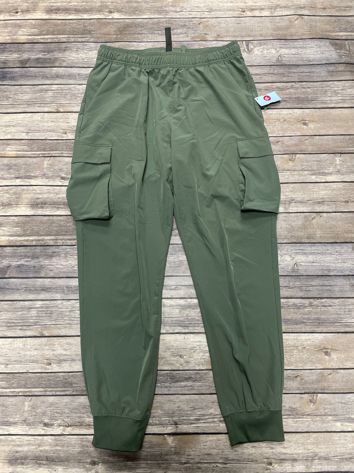 Athletic Pants By Apana In Green, Size: M