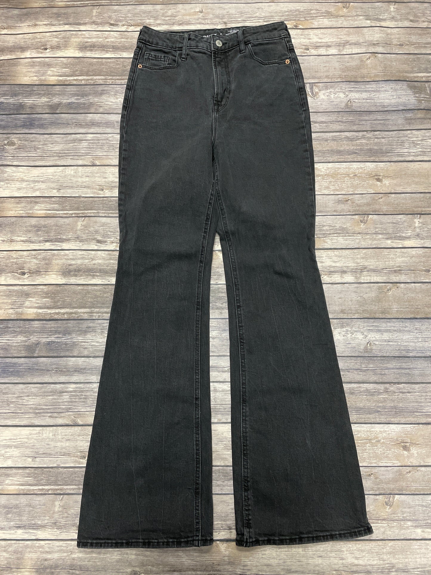 Jeans Flared By Old Navy In Black, Size: 6