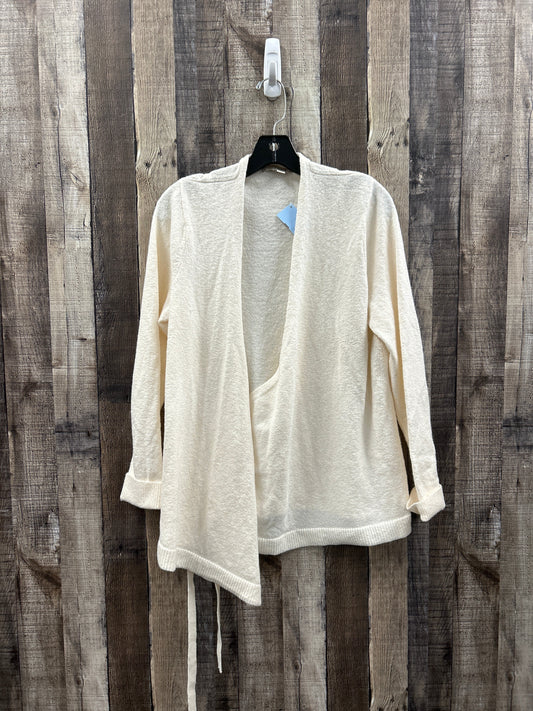 Sweater By Loft In Ivory, Size: L