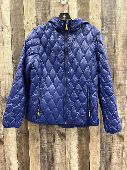 Coat Puffer & Quilted By Michael By Michael Kors In Navy, Size: L