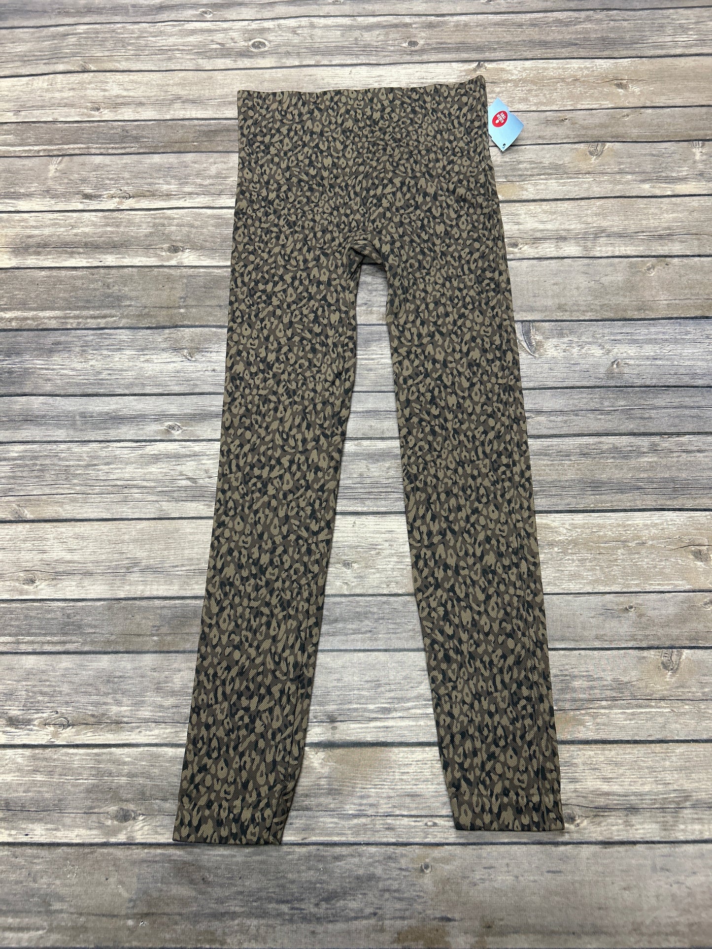 Athletic Leggings By Spanx In Animal Print, Size: Sp