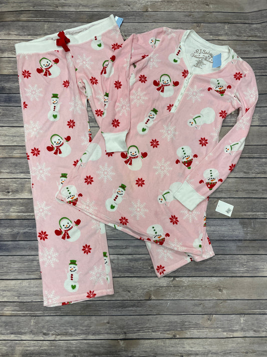 Pajamas 2pc By Cme In Pink, Size: L