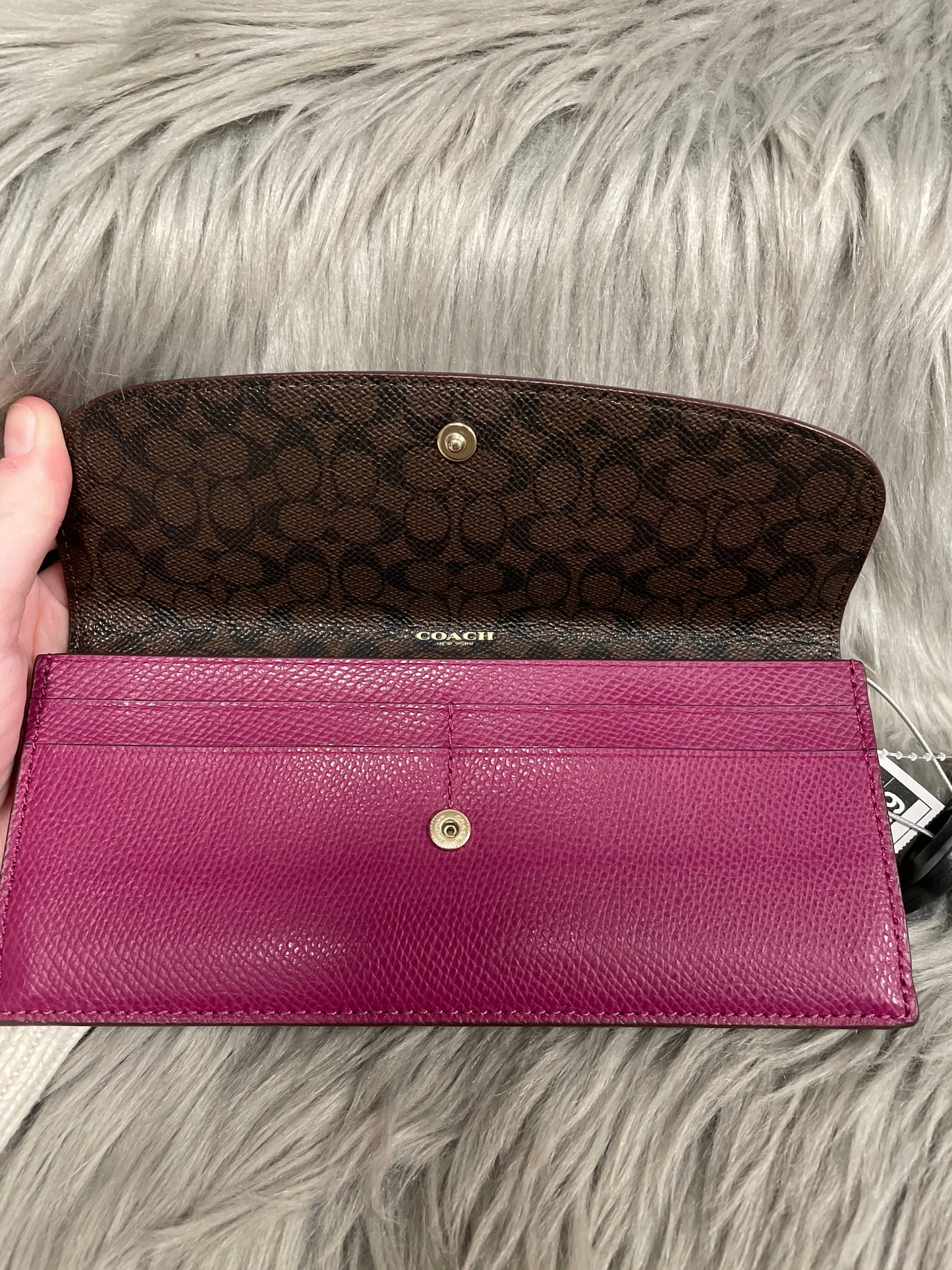 Wallet Designer By Coach, Size: Medium