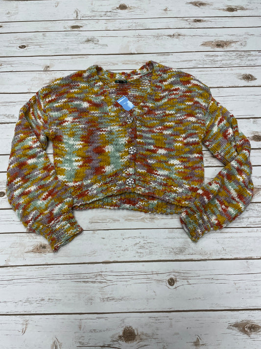 Sweater Cardigan By Wild Fable In Multi-colored, Size: S