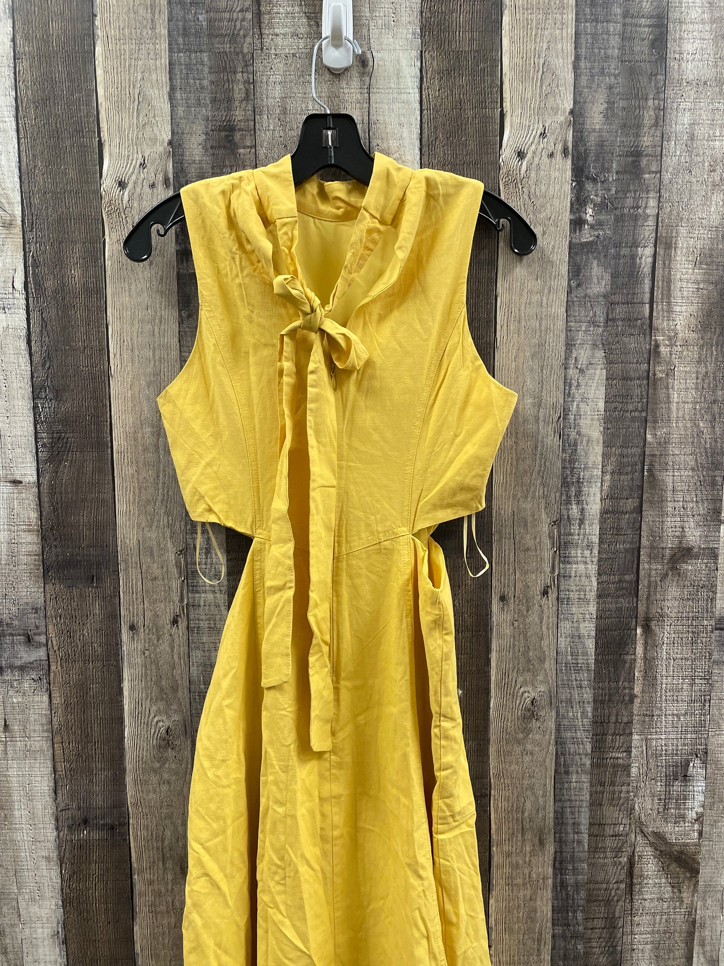 Dress Casual Maxi By Cme In Yellow, Size: S