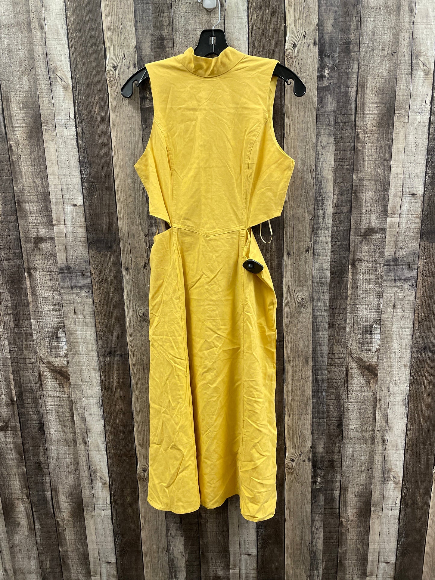 Dress Casual Maxi By Cme In Yellow, Size: S