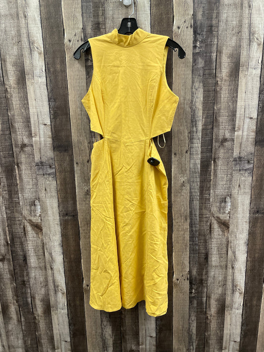 Dress Casual Maxi By Cme In Yellow, Size: S